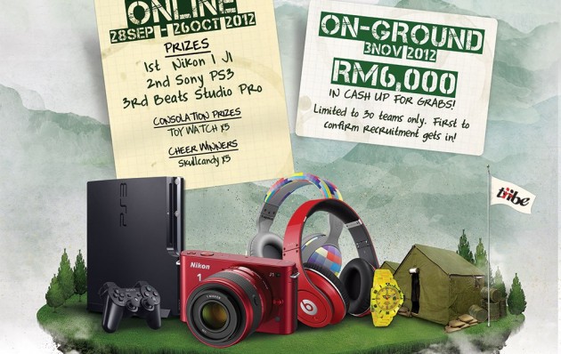 Tribe Toyota’s Amazing Trails of the Thrillseekers 2012: prizes include a Nikon 1 J1 and Sony PS3