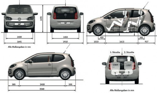 Volkswagen up! – production car debut at Frankfurt 2011