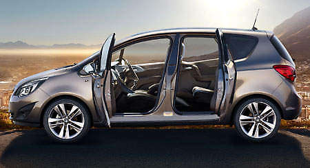 Vauxhall/Opel Meriva interior unveiled!