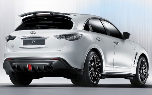 Sebastian Vettel’s Infiniti FX50 S will cost over £100,000
