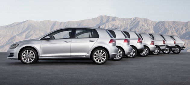2013 Volkswagen Golf Mk7 – first images and details!