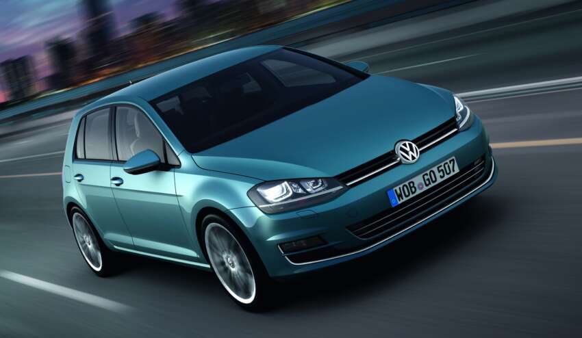 2013 Volkswagen Golf Mk7 – first images and details! 128898