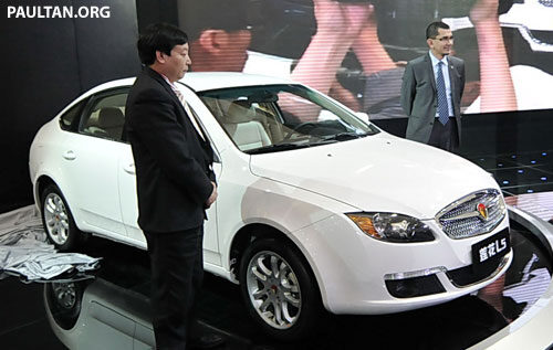 Youngman Europestar L5 based on long wheelbase GEN2 platform launched at Shanghai 2011