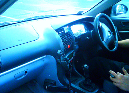 Police Proton Waja in UK