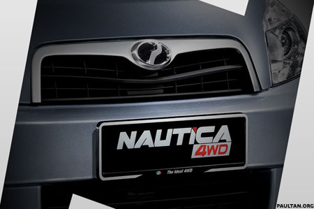 Perodua Nautica Front