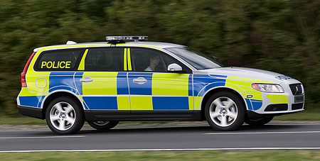 Volvo V70 Police Car