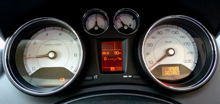 308 GT Meter Panel