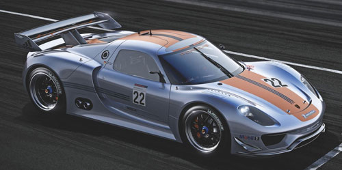 Detroit 2011: Hybrid Porsche 918 RSR racer is a stunner