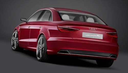 Audi A3 Sedan Technical Study with 408 horsepower!