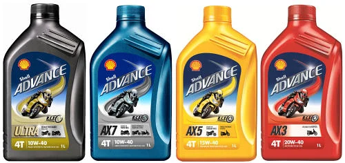 Shell advance Shell introduces new Advance 4T range of motorcycle oils