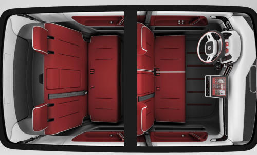 bulli 4 Volkswagen Bulli Concept – a new take on the people carrier