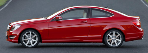 Mercedes C-Class Coupe revealed ahead of Geneva debut