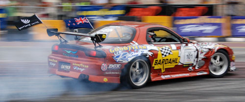 Daigo Saito wins Formula Drift Malaysia as locals falter, Tengku Djan is the 2010 Formula Drift Asia champion!