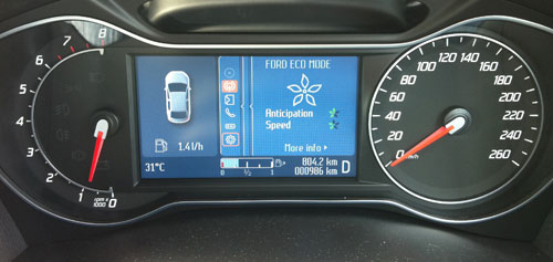 Ford Mondeo Facelift 2.0 Ecoboost Powershift – short drive