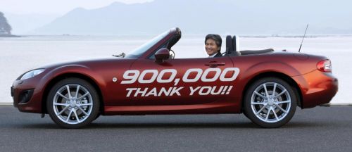 Mazda celebrates another MX-5 milestone – 900,000 built