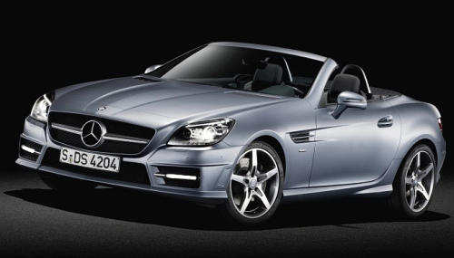 slk 5 Third-generation Mercedes-Benz SLK roadster debuts