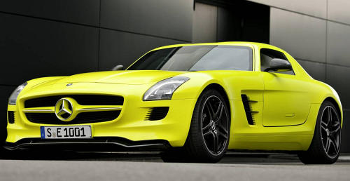 SLS AMG E-Cell Mercedes-Benz confirms SLS AMG E-Cell series production