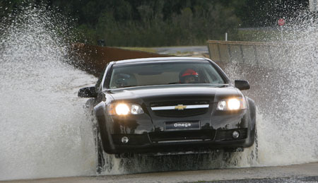 Holden exports Commodore saloon to Brazil as the special edition Chevrolet Omega Fittipaldi
