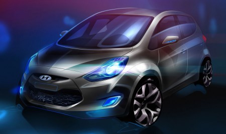 hyundai-ix20-sketch Hyundai to premiere new ix20 B-segment MPV at Paris