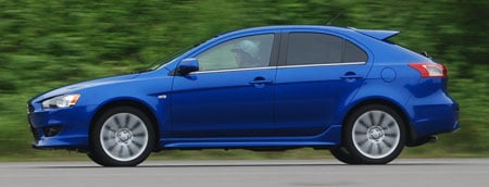 Mitsubishi Lancer Sportback Test Drive Review from Japan
