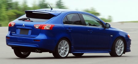 Mitsubishi Lancer Sportback Test Drive Review from Japan