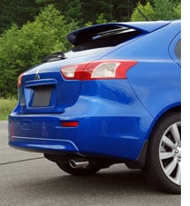Mitsubishi Lancer Sportback Test Drive Review from Japan
