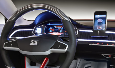 seat-ibe-iphone SEAT IBE Concept updated with iPhone integration