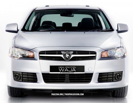 Proton Waja Lancer RENDERING: Lancer-based Proton Waja replacement model